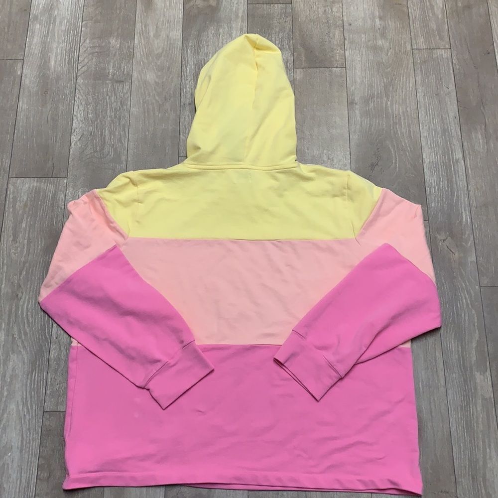 Womens J.‎ Crew Tricolor Pullover Hoodie - Picture 2 of 6